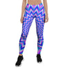 Blue Optical illusion Women's Leggings-grizzshop