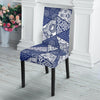 Blue Patchwork Pattern Print Chair Cover-grizzshop