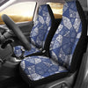 Blue Patchwork Pattern Print Universal Fit Car Seat Cover-grizzshop