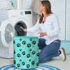 Blue Paw Laundry Basket-grizzshop