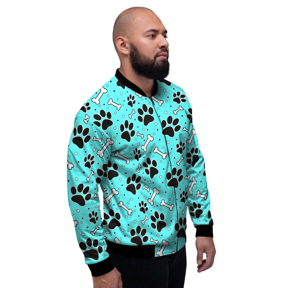 Blue Paw Men's Bomber Jacket-grizzshop