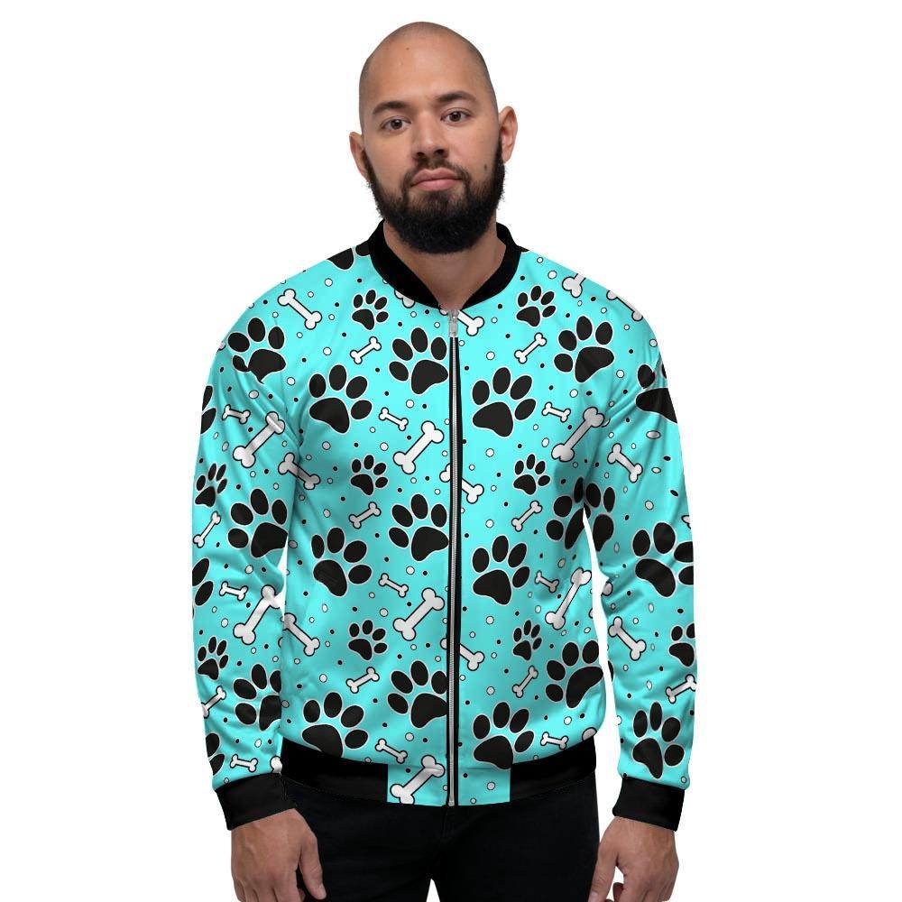 Blue Paw Men's Bomber Jacket-grizzshop