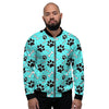 Blue Paw Men's Bomber Jacket-grizzshop