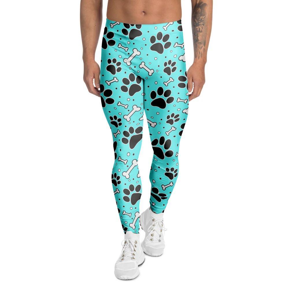 Blue Paw Men's Leggings-grizzshop