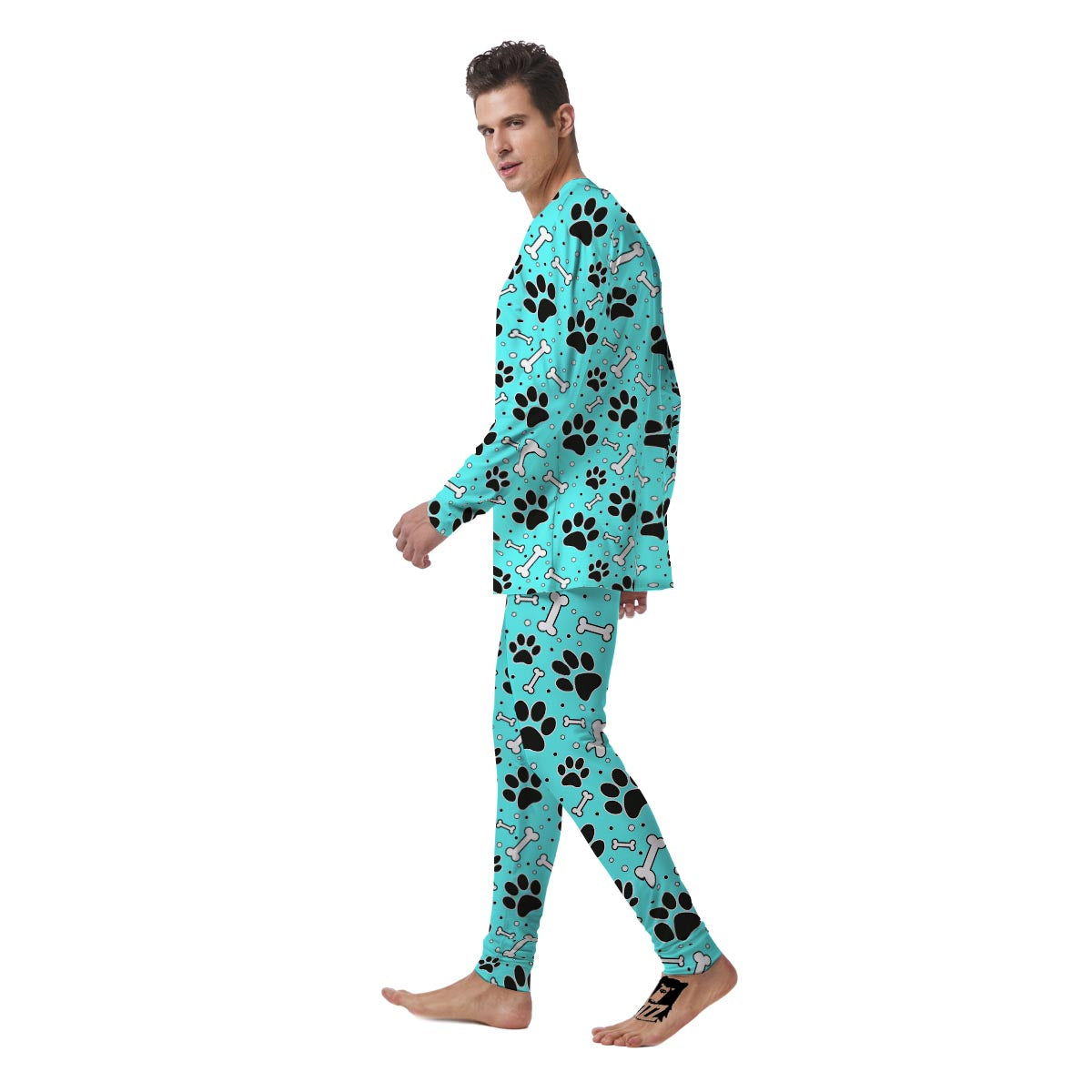 Blue Paw Men's Pajamas-grizzshop