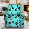 Blue Paw Recliner Cover-grizzshop