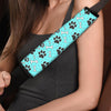 Blue Paw Seat Belt Cover-grizzshop