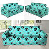 Blue Paw Sofa Cover-grizzshop