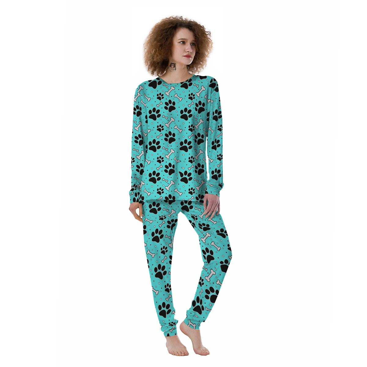 Blue Paw Women's Pajamas-grizzshop