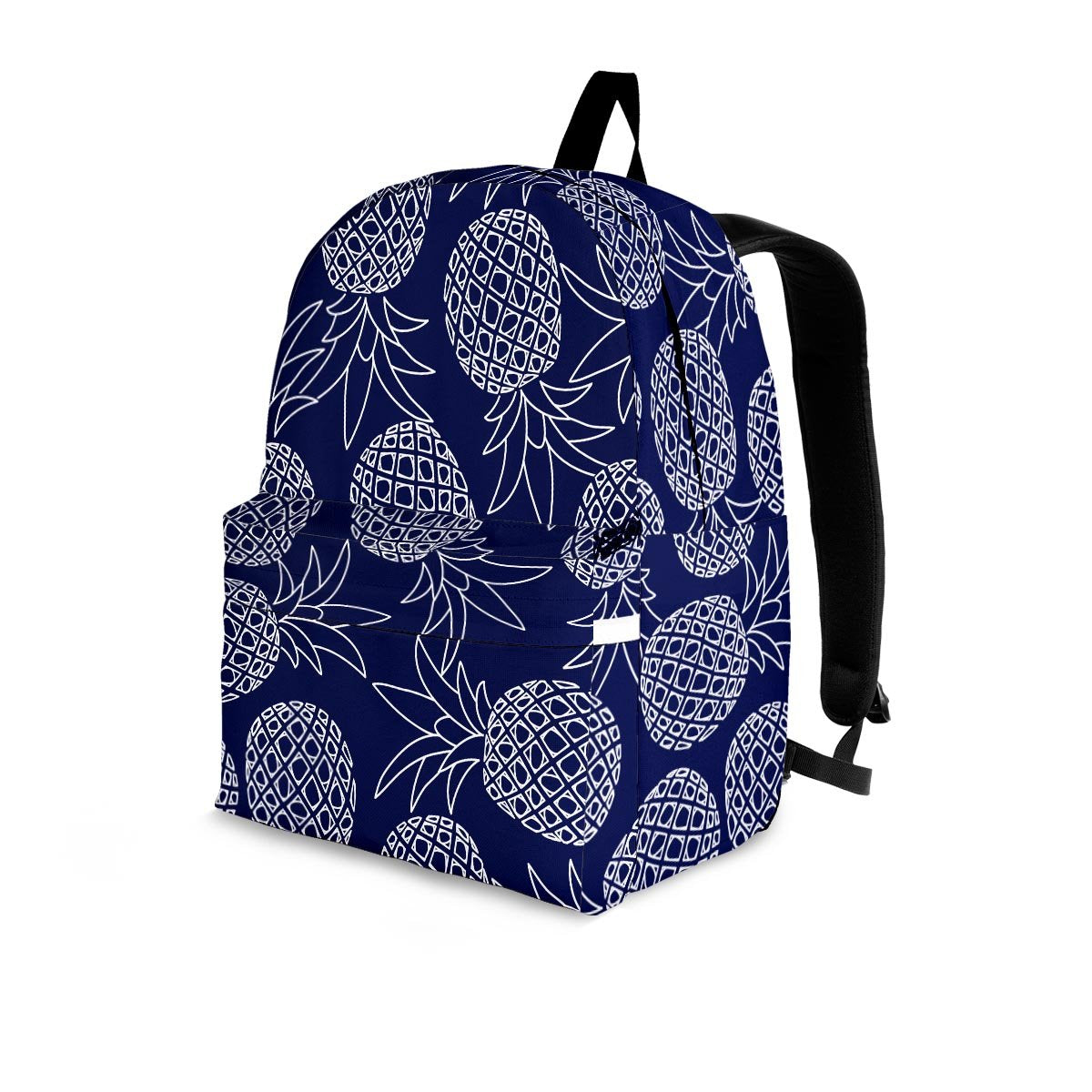 Blue Pine Pineapple Print Backpack-grizzshop