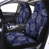 Blue Pine Pineapple Print Car Seat Covers-grizzshop