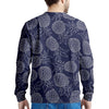 Blue Pine Pineapple Print Men's Sweatshirt-grizzshop