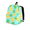 Blue Pineapple Print Backpack-grizzshop