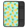 Blue Pineapple Print Car Console Cover-grizzshop