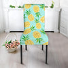 Blue Pineapple Print Chair Cover-grizzshop