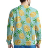 Blue Pineapple Print Men's Sweatshirt-grizzshop