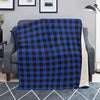 Blue Plaid Blanket-grizzshop