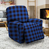 Blue Plaid Recliner Cover-grizzshop