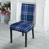 Blue Plaid Tartan Chair Cover-grizzshop