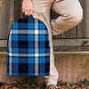 Blue Plaid Tartan Scottish Backpack-grizzshop