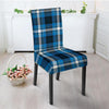 Blue Plaid Tartan Scottish Chair Cover-grizzshop