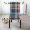 Blue Plaid Tartan Scottish Print Chair Cover-grizzshop