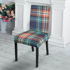 Blue Plaid Tartan Scottish Print Chair Cover-grizzshop