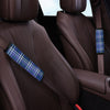 Blue Plaid Tartan Seat Belt Cover-grizzshop