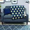 Blue Polka Dot Blanket-grizzshop