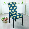 Blue Polka Dot Chair Cover-grizzshop