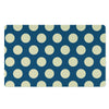 Blue Polka Dot Door Mat-grizzshop