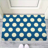 Blue Polka Dot Door Mat-grizzshop