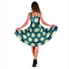 Blue Polka Dot Dress-grizzshop