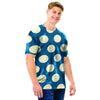 Blue Polka Dot Men T Shirt-grizzshop