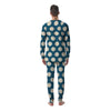 Blue Polka Dot Men's Pajamas-grizzshop