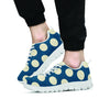 Blue Polka Dot Men's Sneakers-grizzshop