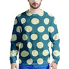 Blue Polka Dot Men's Sweatshirt-grizzshop