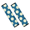 Blue Polka Dot Seat Belt Cover-grizzshop