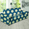 Blue Polka Dot Sofa Cover-grizzshop