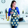 Blue Polka Dot Women's Apron-grizzshop