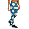 Blue Polka Dot Women's Joggers-grizzshop