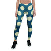 Blue Polka Dot Women's Leggings-grizzshop