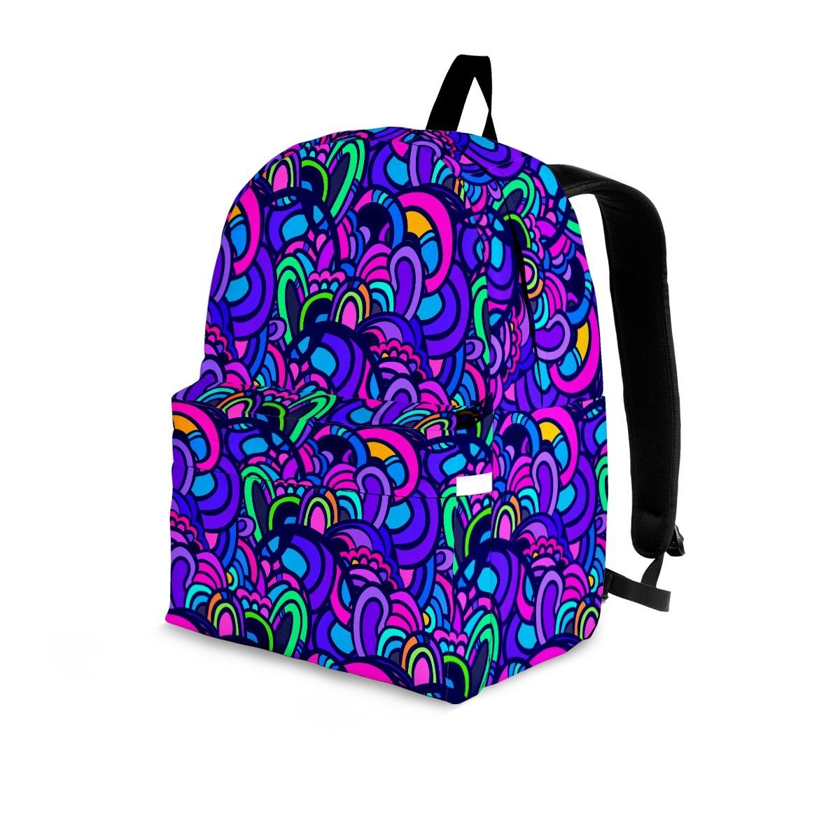 Blue Psychedelic Backpack-grizzshop