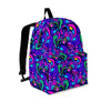 Blue Psychedelic Backpack-grizzshop