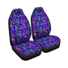 Blue Psychedelic Car Seat Covers-grizzshop