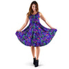 Blue Psychedelic Dress-grizzshop