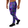 Blue Psychedelic Men's Joggers-grizzshop