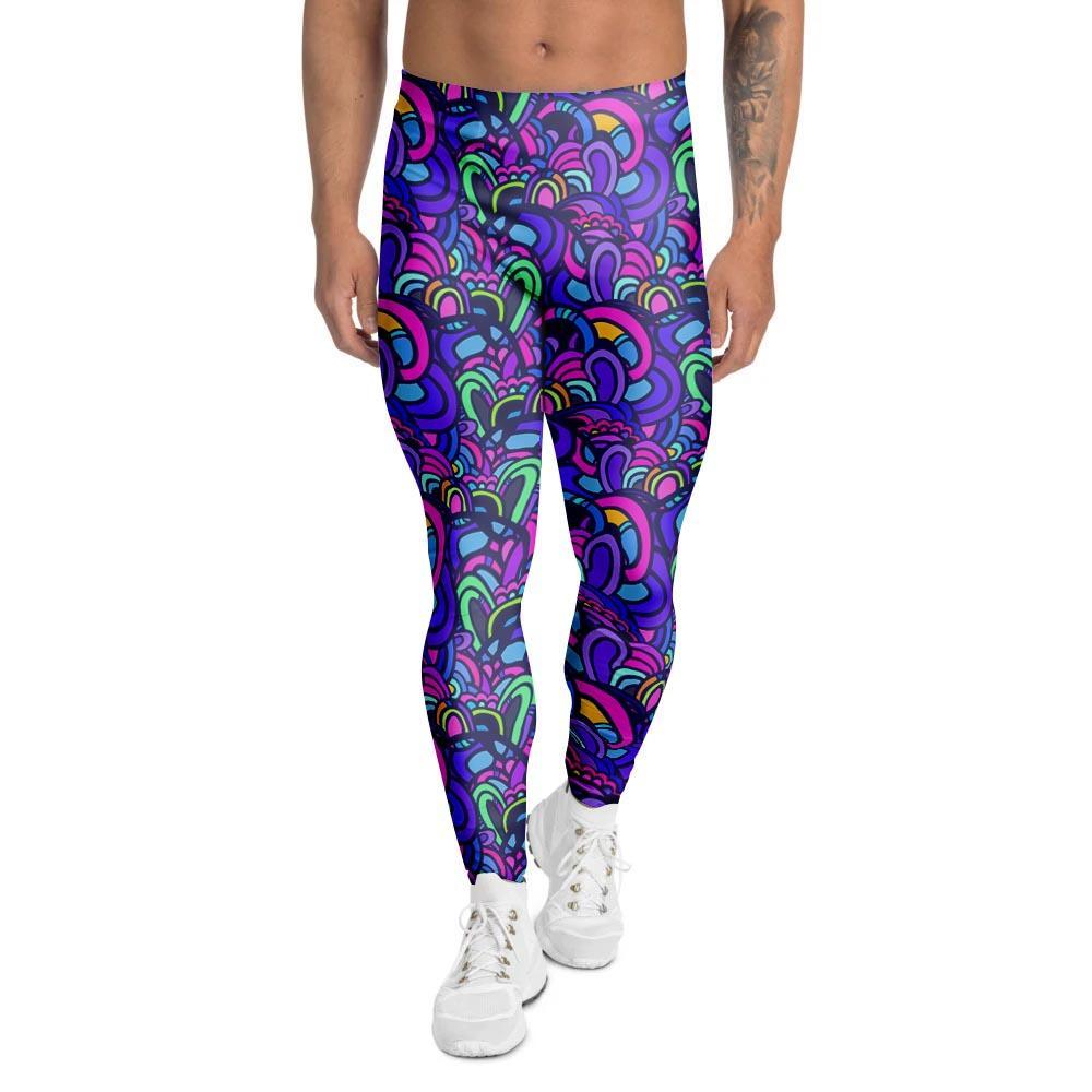 Blue Psychedelic Men's Leggings – Grizzshopping