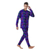 Blue Psychedelic Men's Pajamas-grizzshop