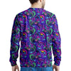 Blue Psychedelic Men's Sweatshirt-grizzshop